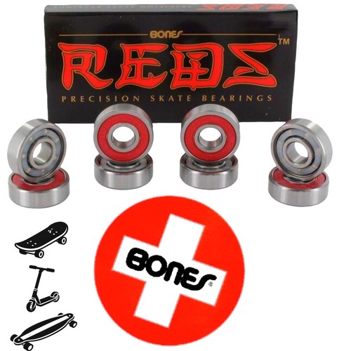 Bones reds bearings skateboard - bones,