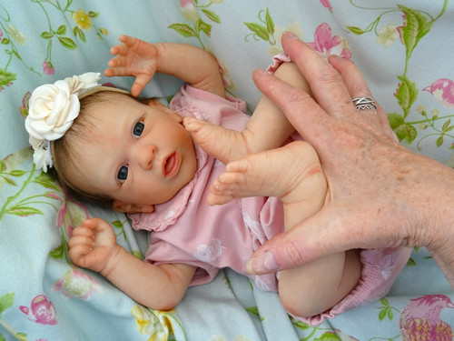 Reborn baby mädchen aleyna - baby,