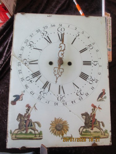 Französische wanduhr mit - französische,