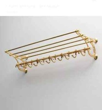 Wandregal Messing Beschichtung