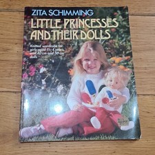 Zita Schimming Kleine Prinzessinnen und ihre Puppen Strickmusterbuch 1993