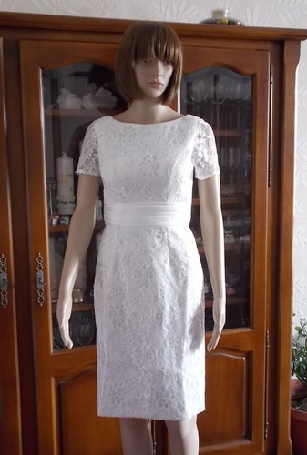 Cocktailkleid florale spitze - cocktailkleid,