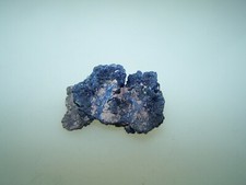 Azurit mit Kristallen