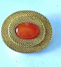 Brosche Guy Laroche vergoldet