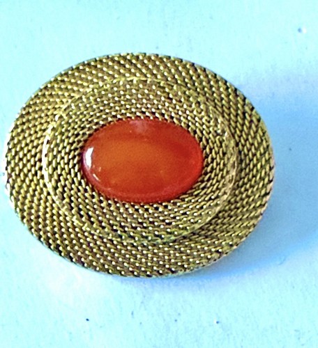 Brosche guy laroche vergoldet - brosche,