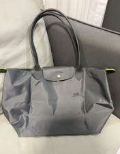 Longchamp le Pliage Graphitgrau Large