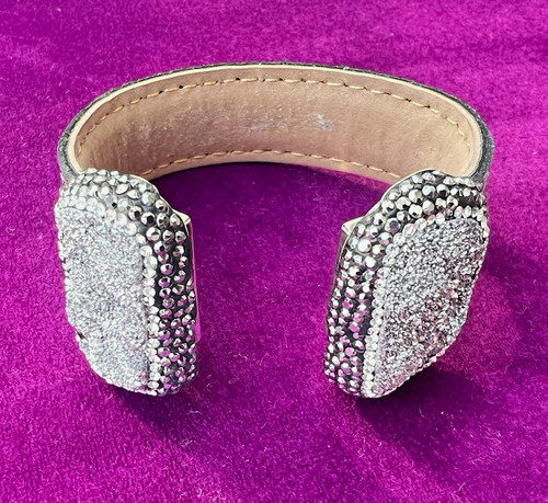 Strass manschettenarmband - strass,