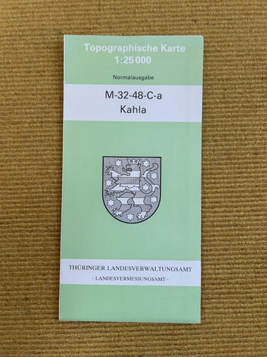 Topographische karte 25000 - karte, 1:25000