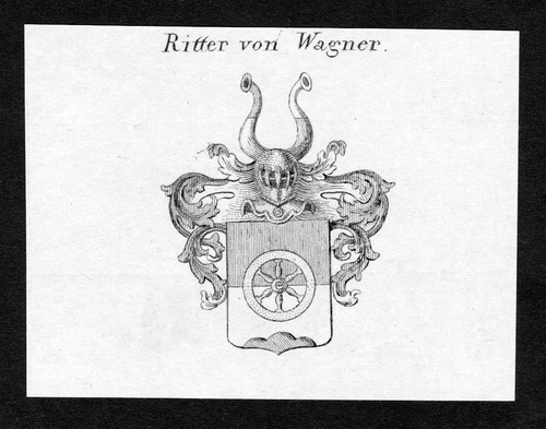 1820 wagner wappen - ca.,