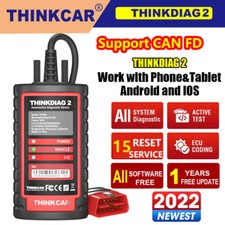 THINKCAR Diagnosegerät ThinkDiag 2 Bluetooth OBD2 Diagnose Scanner CAN-FD For GM