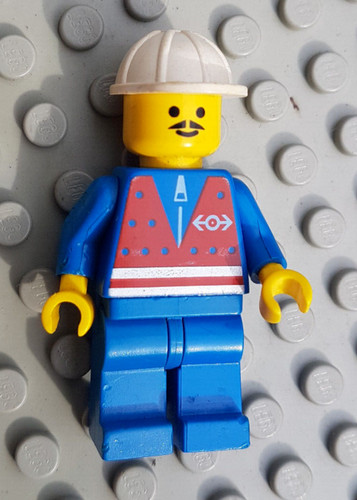 Lego bahnmitarbeiter trn056 - lego,, bahnmitarbeiter,