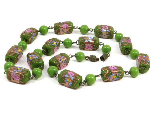 Muranoglas kette 1950 - muranoglas,