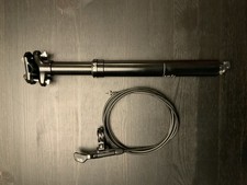 Exa Form KSP860i Dropper Post Teleskop Sattelstütze  Schwarz 31.6mm 369mm Länge