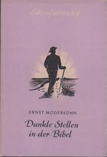 Dunkle Stellen in der Bibel