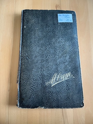 Altes postkarten album - postkarten,