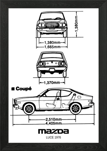 Brandneu mazda luce 1976 - luce,