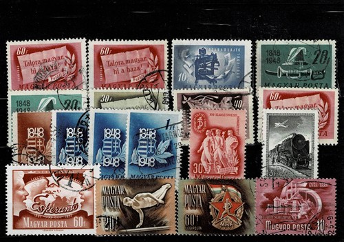 Briefmarken europa ungarn - briefmarken,