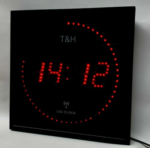 Wanduhr led funkuhr digitale - wanduhr,