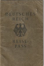 Reisepass Deutsches Reich