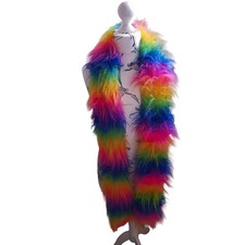 Regenbogen Schal 75mm Weich