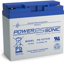 Powersonic 12V 17Ah Blei-Vlies