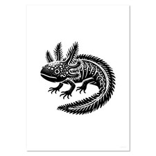 Wandposter / Drucke "Axolotl