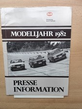 Alte Info Presse Mappe Audi Modelljahr 1982 Ohne Inhalt  Sammeln Auto