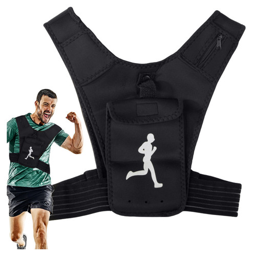 Laufweste mit handytasche - mit,