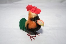 Steiff Hahn, Mohair, stehend 10 cm