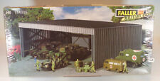 Faller H0 Bausatz Kit Militär Fahrzeugunterstand OVP #5324