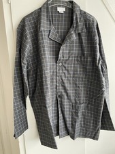 Herren Pyjama Oberteil Hanro Flanell Gr. XL Neu