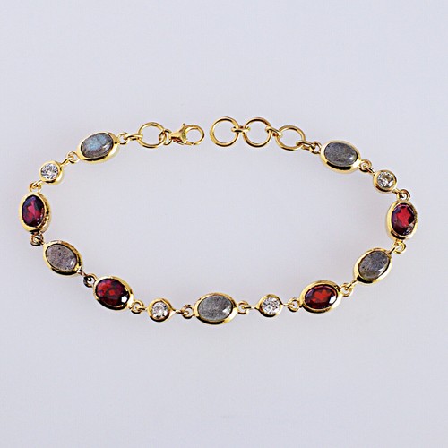 Oval labradorit edelstein 925 - oval,
