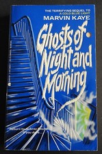 GHOSTS OF NIGHT AND MORNING MARVIN KAYE 1987 CHARTER 1st EDITION PAPERBACK VINTA