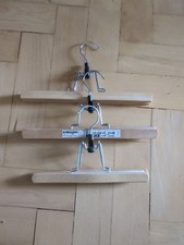 Hosenbügel aus Holz, Kleiderbügel für Kleidung, Hosen, Rock