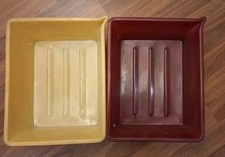 2x Foto Laborschalen 32X25cm