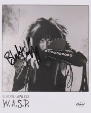 Blackie Lawless WASP 8" x 10"