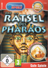 Das Rätsel des Pharaos KINDER PC SPIEL Zustand SEHR GUT 