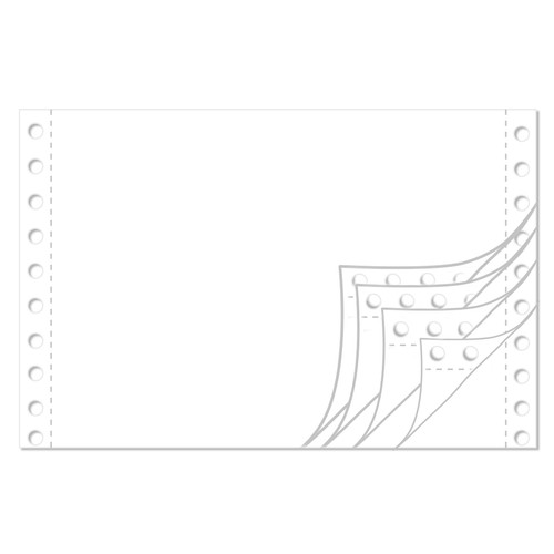 Endlospapier fach blanko - endlospapier, 5-fach