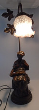 Jugendstil Bronze Optik Figur