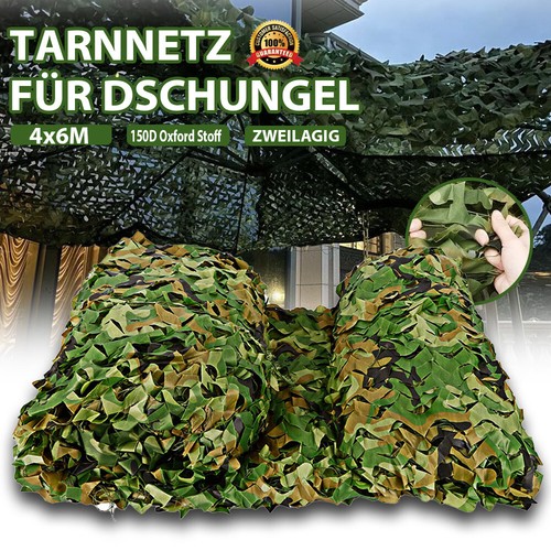 4x6m camouflage jagd tarnnetz - camouflage,