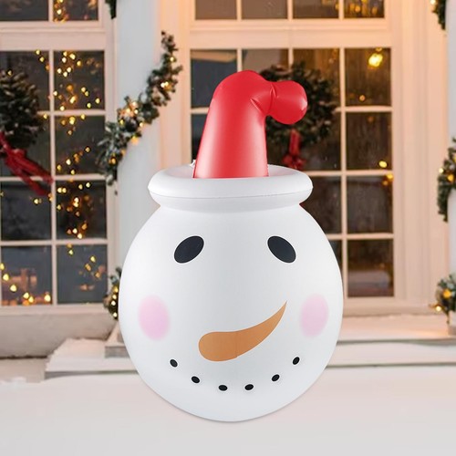 Aufblasbarer schneemann als - schneemann,