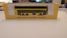 Rietze 67697 Modellbus 1:87 ,MAN Lions City DD. BVG - Berlin. LETZTER DL EINSATZ
