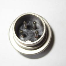 Rundsteckverbinder 4-pol Stecker Kupplung Buchse Diodenstecker SV 40