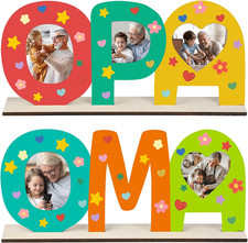 2 Stück Opa Oma Geschenk