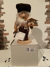 ⭐️ CHRISTIAN ULBRICHT WICHTEL KRIPPENSCHNITZER RÄUCHERMANN RARITÄT NEU ⭐️