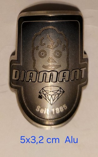 Diamant steuerkopfschild - diamant,