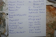 Mineraliensammlung 14 Stufen