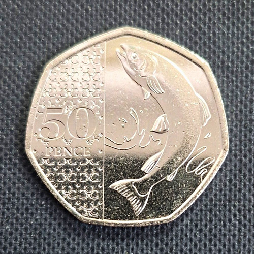 2025 lachs 50p king charles - king,