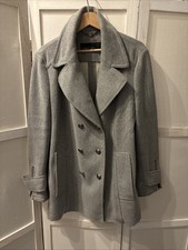 Marc Cain Jacke Mantel Grau Vintage N6