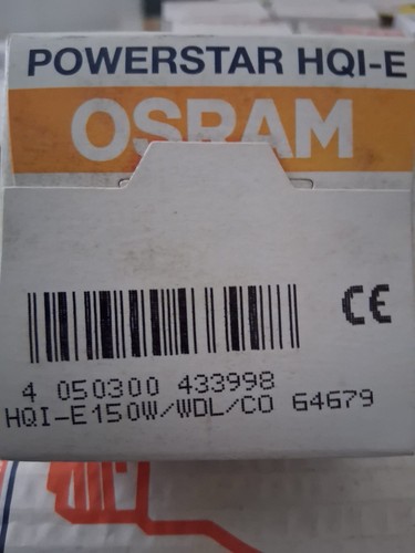 Osram powerstar hqi 150w wdl - osram, hqi-e